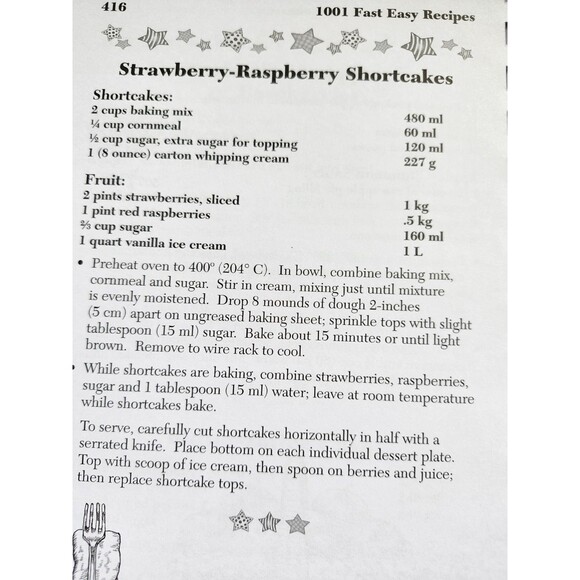 1001 Fast Easy Recipes by Nancy Bohanan First Print 2007 HC Spiral Cookbook - Picture 14 of 16